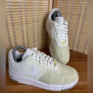 Nike Air Force 1 Crater Summit White Sneakers CT 1986-100 Size 6